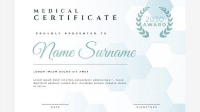 medical fitness certificate